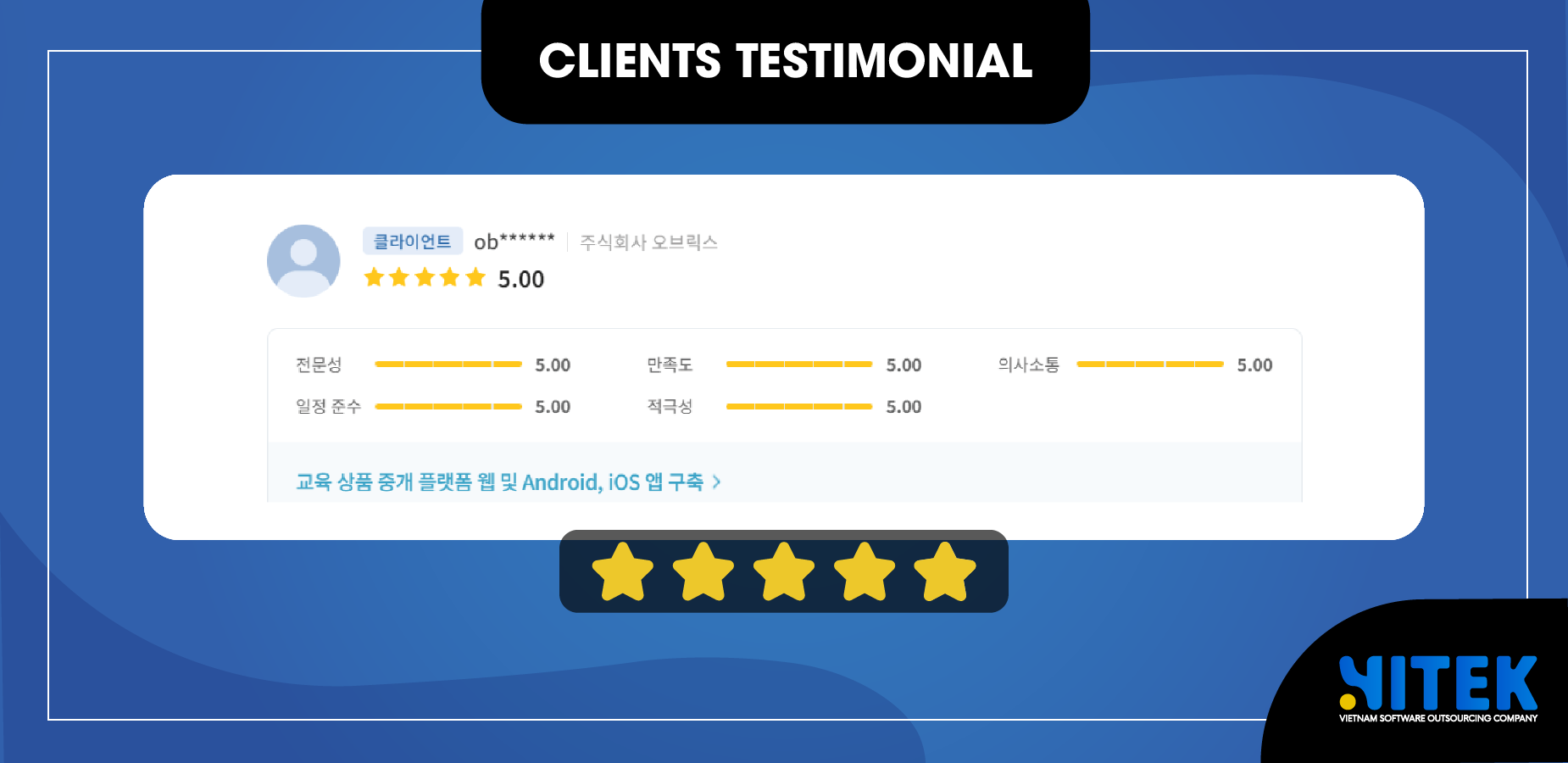 Hitek Software – Obryx의 교육 애플리케이션 개발을 위한 최적의 선택