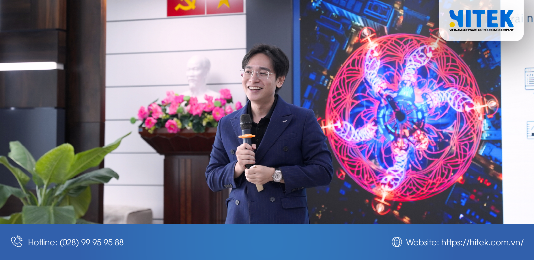 Hitek Software, HCMUTE 커피 토크에서 청년 창업가들에게 영감을 전하다