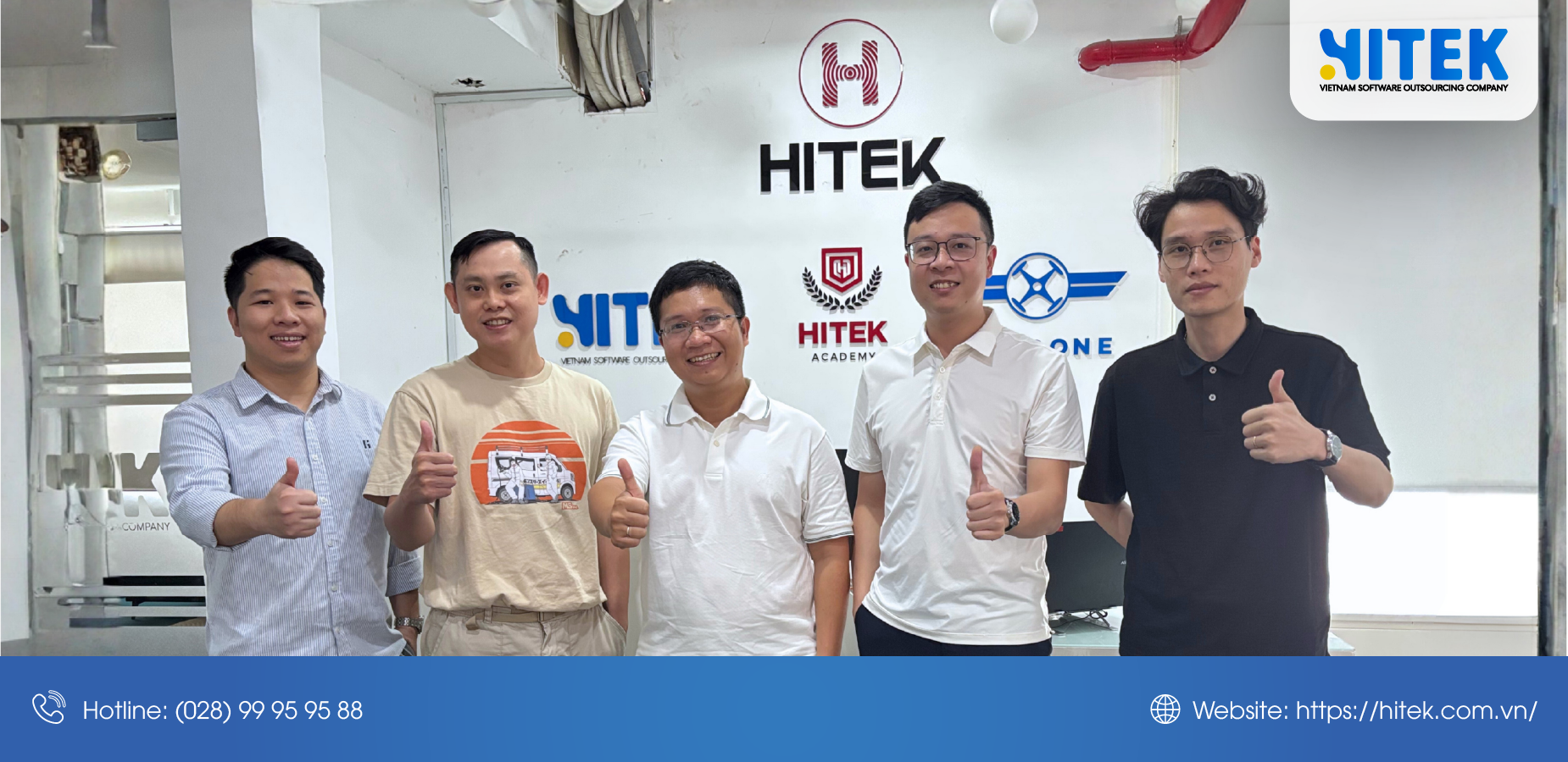 Hola Tech, AI 프로젝트 논의를 위해 Hitek 사무실 방문