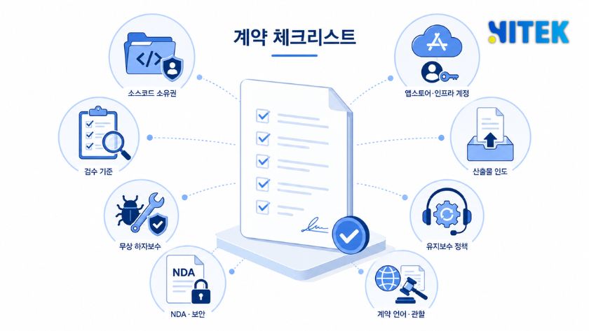 베트남 외주 개발 계약 8대 점검 항목 체크리스트 이미지